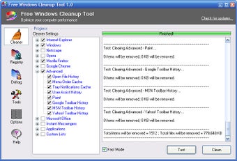 Free Windows Cleanup Tool