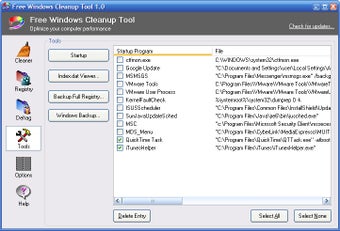 Image 1 pour Free Windows Cleanup Tool