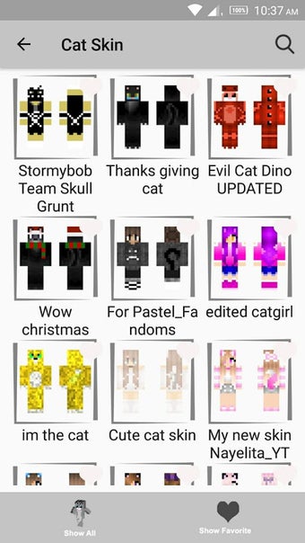 Best Cat Skins