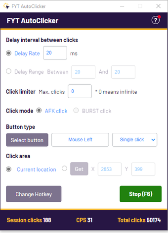Image 2 for FYT Auto Clicker