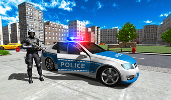 Police Car Driver City