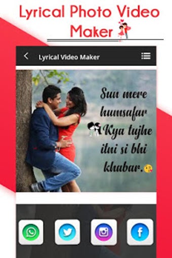 Image 1 for Lyrical Photo Video Movie…