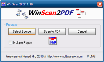 Download WinScan2PDF 7.44 for Windows