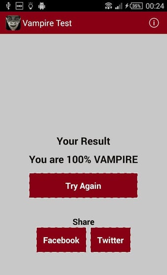 Image 0 for Vampire Test