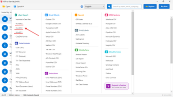 Image 0 pour Univik VCF to vCard