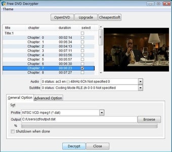 Image 0 pour Free DVD Decrypter