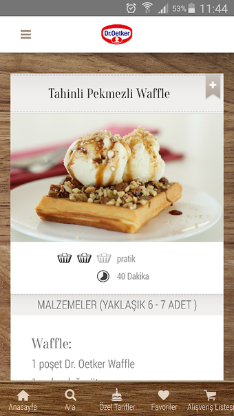 Imagen 0 para Dr. Oetker Tarif Dünyası