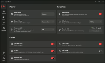 Obraz 0 dla Lenovo Legion Toolkit