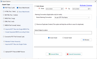 Immagine 0 per Softaken OFT Converter