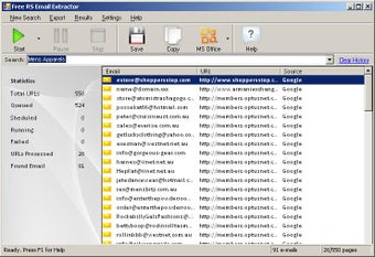 RS Email Extractor的第0张图片