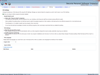 Image 3 pour Secunia Personal Software…