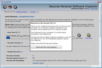 Image 2 pour Secunia Personal Software…