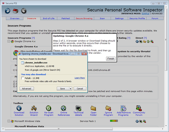 Immagine 1 per Secunia Personal Software…