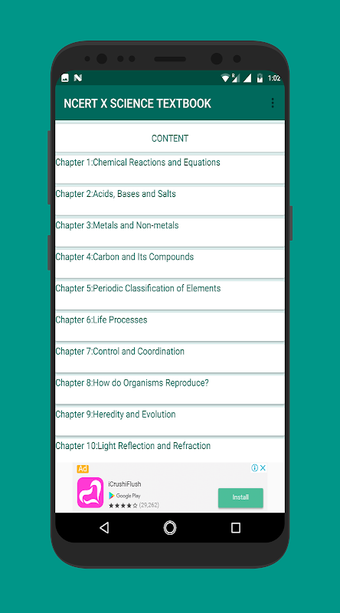 Imagen 0 para Class X Science Textbook