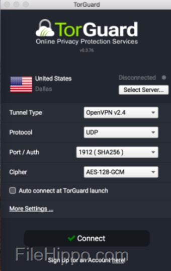TorGuard VPN for Mac