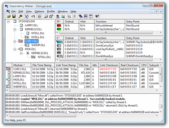 Image 0 for Dependency Walker (64-Bit…