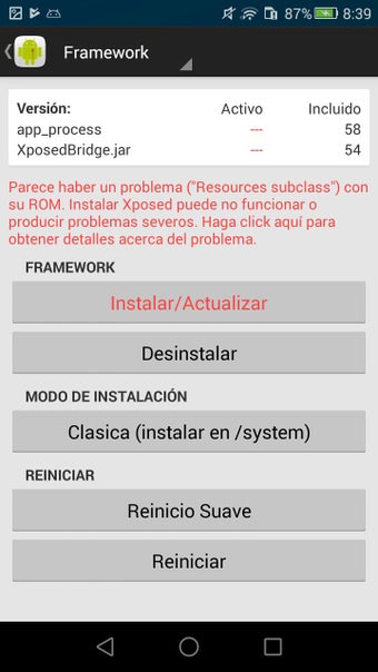 Xposed Installer