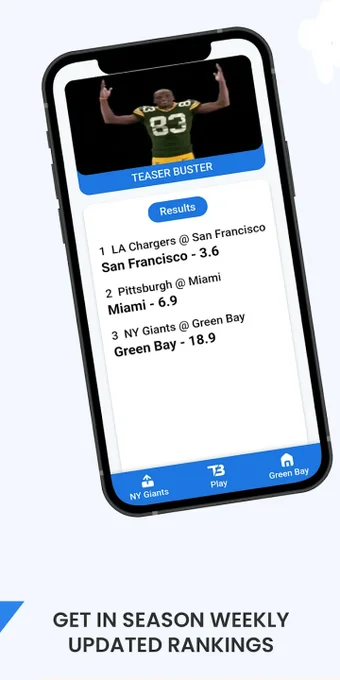 TeaserBuster - NFL Predictions
