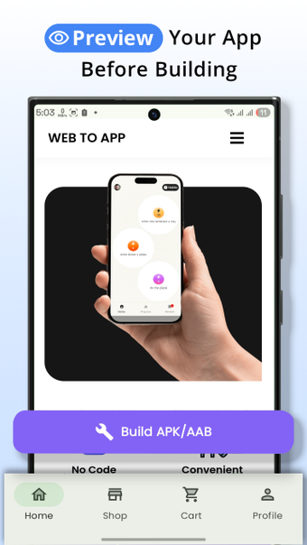 Obraz 0 dla Web to App Converter App …