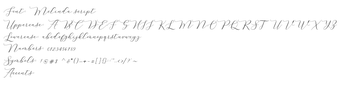 Obraz 0 dla Melinda Script