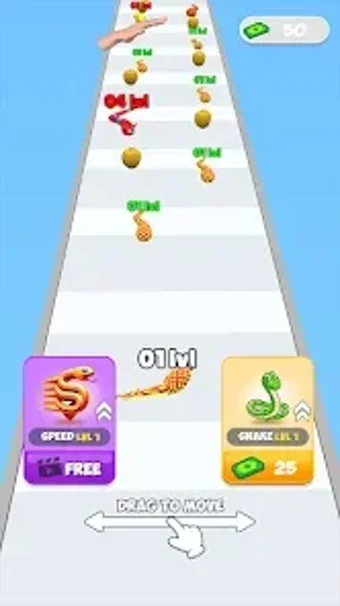 Immagine 0 per Snake Clash: Merge  Rule
