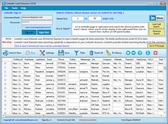 Image 0 for LinkedIn Lead Extractor