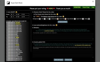 Image 0 for Super Dark Mode for Chrom…