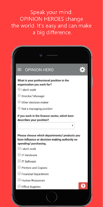 Imagen 0 para OPINION HERO - Market res…