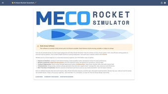 Meco Rocket Simulatorの画像0