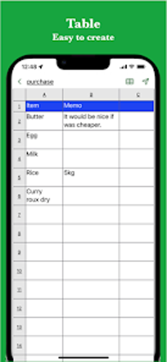 Simple Table - Note as ta…的第0张图片
