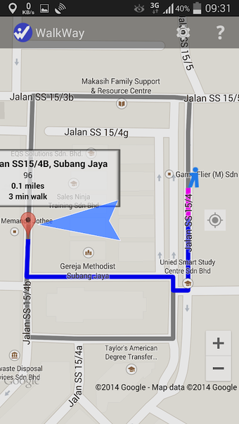 Imagen 0 para WalkWay Navi - GPS For Wa…