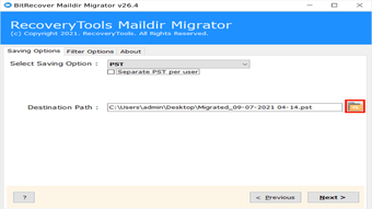 Obraz 0 dla BitRecover Maildir Conver…