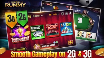 Indian Rummy Comfun-13 Cards Rummy Game Online