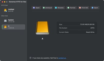Imagen 0 para Donemax NTFS for Mac