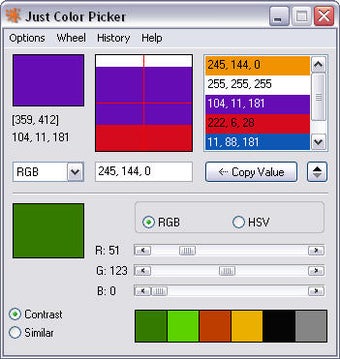Imagen 0 para Just Color Picker