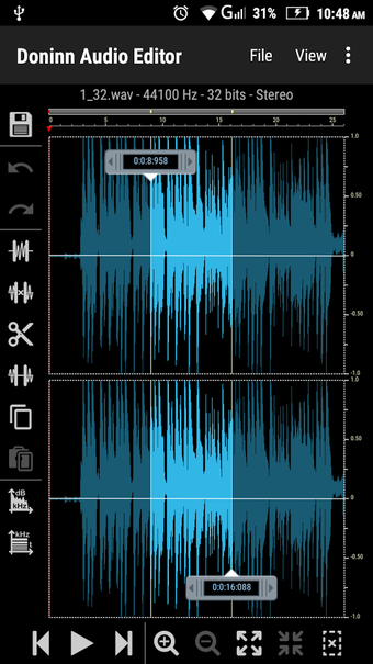 Doninn Audio Editor APK Screen Pics 4