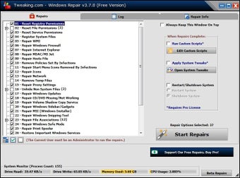 Bild 0 für Tweaking.Com Windows Repa…