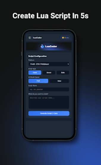 Obraz 0 dla LuaCoder - Script Maker