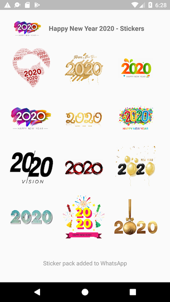 Imagen 0 para WASticker Apps - Happy Ne…
