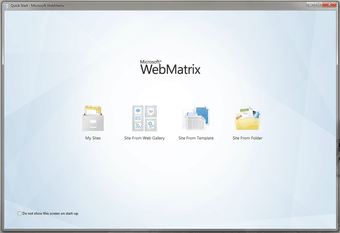 Bild 0 für Microsoft WebMatrix
