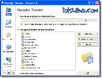Immagine 0 per PlacesBar Tweaker