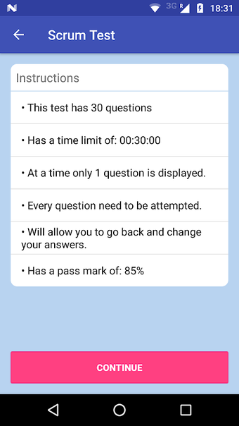 Scrum Test