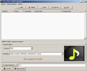 Image 0 for FLAC to MP3 Converter