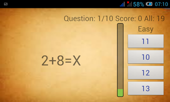 Addition of numbers to 10の画像0
