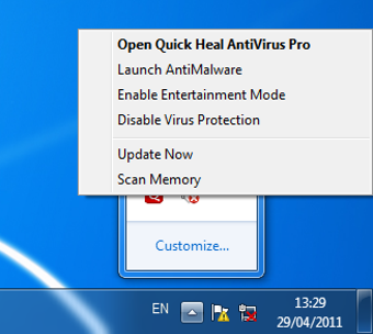 Quick Heal Anti-Virus的第5张图片