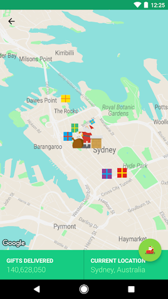 Bild 0 für Google Santa Tracker