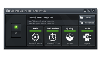 Bild 2 für Nvidia GeForce Shadowplay