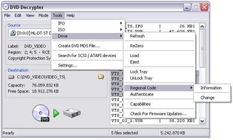 DVD Decrypterの画像1