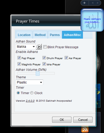 Bild 0 für Islamic Prayer Times Wind…
