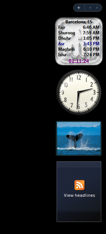 Immagine 1 per Islamic Prayer Times Wind…